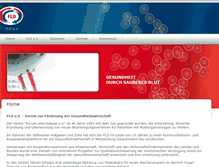 Tablet Screenshot of forum-leberdialyse.de